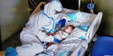 Enfermera juega con un bebé en estado crítico por COVID-19 para animarlo: \"No lo olvidaré\"