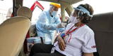 SMP: Minsa inicia inmunización contra la COVID-19 en nuevo autovacunatorio