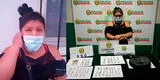 Los Olivos: detienen a mujer que escondía droga en su mascarilla [VIDEO]