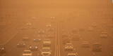 China: Beijing sigue soportando una peligrosa tormenta de arena, la más grande en una década [FOTOS]