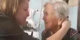"Yo te amo": madre con Alzheimer reconoce a su hija mientras le daba de comer [VIDEO]