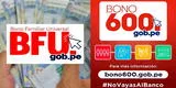 Bono 600 y bono Universal: VER aquí fechas de afiliación y pagos en el Banco de la Nación