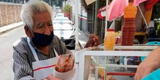 México: hombre de 91 años sale todas las mañanas a vender churros para enfrentar la pandemia