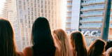 Dubái: decenas de mujeres posan desnudas en un balcón y son detenidas