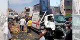 El Agustino: Mujer fallece tras ser embestida por un camión en la avenida José de la Riva Agüero