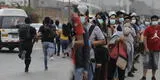 Paro de transportistas: Reportan aglomeración de personas en Puente Nuevo ante poca presencia de vehículos