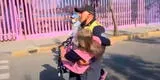 México: Adulta mayor fue llevada en brazos por policías para recibir la vacuna COVID-19