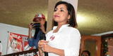 Elecciones 2021: Candidata al Parlamento Andino Leslye Lazo entregó donativos en Huaycán pese a prohibición