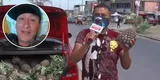 Jhonny Carpincho, "hermano" de la 'Bibi', se reinventa vendiendo frutas [VIDEO]