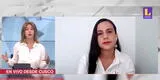 Maritere Braschi pierde los papeles durante entrevista con Verónika Mendoza [VIDEO]