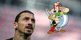 Zlatan actuará en la nueva película de Asterix y Obelix