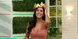 Melissa Paredes es troleada con corona en vivo y recuerda sus días como Miss Perú: "Se pasaron"