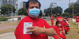 Vacunación COVID-19: más de 1300 bomberos fueron inmunizados en todo Lima Sur