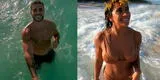 Mario Irivarren y Vania Bludau disfrutan juntos de las playas de Tulum