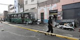 Cercado de Lima: un fallecido y 6 heridos dejó despiste de bus Urbanito en av. Colonial