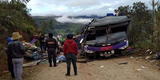 Áncash: volcadura de bus deja 20 fallecidos en Parobamba