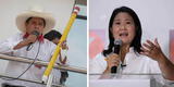 Resultados oficiales ONPE al 98. 740 %: Pedro Castillo y Keiko Fujimori lideran preferencias
