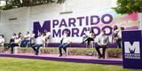 Partido Morado supera valla electoral, según conteo de actas procesadas por la ONPE al 89%