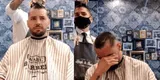 Barbero se rapa en solidaridad de su amigo con cáncer y escena conmueve a miles en YouTube