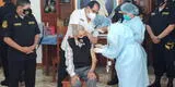 Sargento PNP de 104 años recibe segunda dosis de la vacuna contra la COVID-19