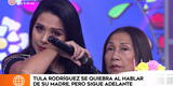 Tula Rodríguez se quiebra al hablar por primera vez tras fallecimiento de su madre [VIDEO]