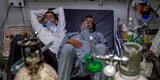 India: pacientes COVID-19 se ven obligados a compartir camas en hospitales de Nueva Delhi [VIDEO]