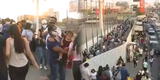 Independencia: ciudadanos hicieron colas interminables para ingresar a Megaplaza