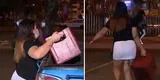 Fiesta Covid: Mujer intervenida se llevó su caja de cerveza para continuarla en otro lado