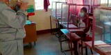Bolivia: profesora gasta su sueldo en comprar cubículos para alumnos y protegerlos de COVID-19