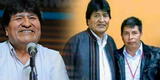 Evo Morales comparte imagen junto a Pedro Castillo: “Éxitos, propone un cambio en Perú¨