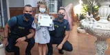 España: niña salva la vida de su madre tras sufrir ataque de hipoglucemia y recibe reconocimiento [VIDEO]
