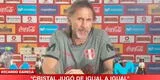 Ricardo Gareca tras goleada de Sao Paulo a Cristal: “No merecían perder, fue parejo”