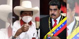 Pedro Castillo a Nicolás Maduro: “Si dirá algo sobre el Perú, primero que arregle sus problemas internos”