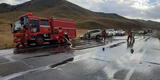 Puno: Choque entre auto y camión deja dos muertos en carretera Juliaca-Arequipa