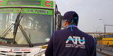 ATU: Operadores de transporte público deberán mantener las ventanas abiertas