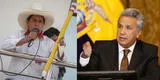 Lenín Moreno sobre candidatura de Pedro Castillo: “Me preocupa el destino del Perú”