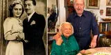 Pareja de más de 100 años de edad es vacunada contra el COVID-19 tras celebrar su 77 aniversario