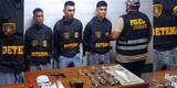 Callao: Capturan a 3 sujetos con arma y drogas