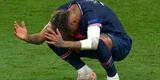 La imagen de la derrota: Neymar reclamó al cielo el porqué PSG cayó ante Manchester City