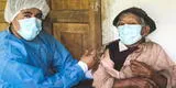 Huánuco: Adulto mayor de 121 años es vacunado contra el COVID-19 en su domicilio