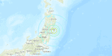 Terremoto en Japón: sismo de magnitud 6.8 grados sacudió la costa este del país