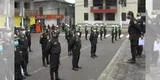 Policías llegaron a Chota para resguardar encuentro entre Pedro Castillo y Keiko Fujimori [VIDEO]