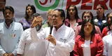 Juntos por el Perú apoya candidatura de Pedro Castillo en segunda vuelta