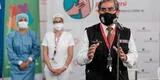 Ministro Ugarte anuncia reprogramación en proceso de vacunación en Lima y Callao