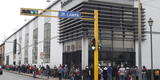 Banco de la Nación: vidrio del techo se cayó y dejó al menos tres heridos en Cercado de Lima
