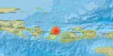 Sismo de magnitud 5,7 remeció las costas de Indonesia