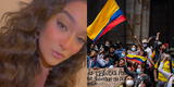 Daniela Darcourt se solidariza tras crisis en Colombia: “Sus hermanos peruanos estamos con ustedes”