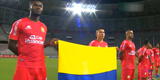 ¡Fuerza, Colombia! Sport Huancayo apareció con bandera como muestra de solidaridad [VIDEO]