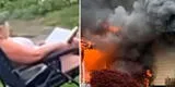 EE. UU.: incendia su vivienda con una inquilina adentro y mira la escena sentada en el césped [VIDEO]