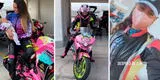 Aída Martínez decidió regresar a la carrera de motos luego de dos años [VIDEO]